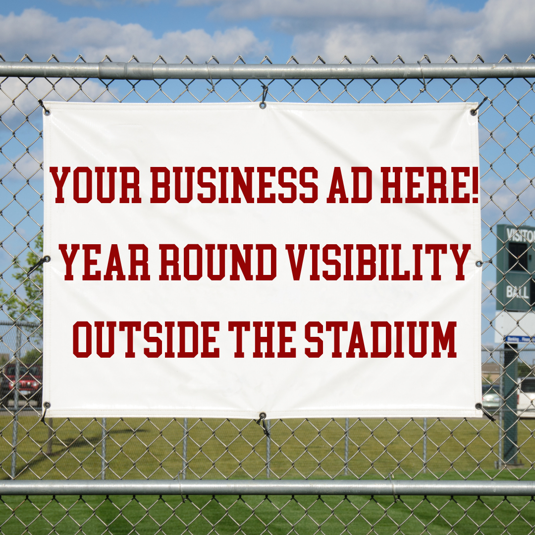 Outside Stadium Banner