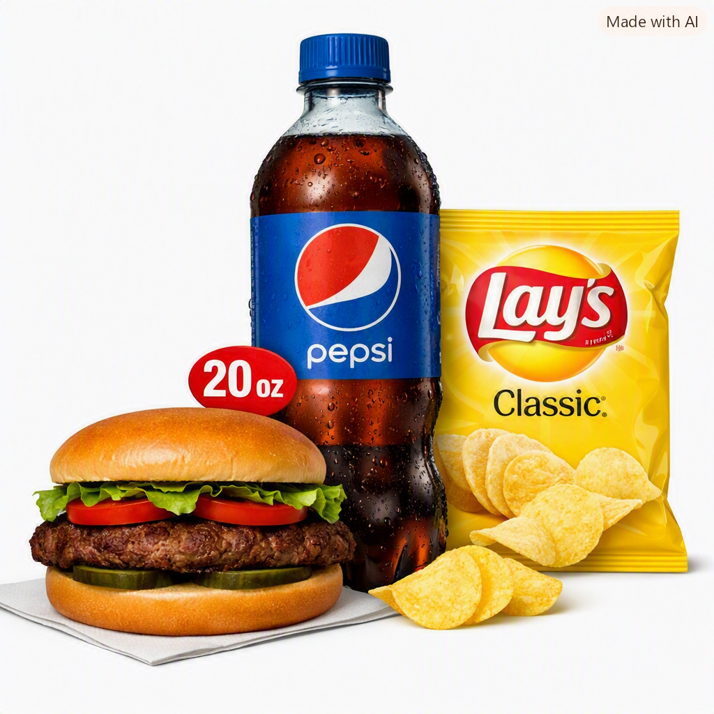 *3rd Qtr* Hamburger Combo  