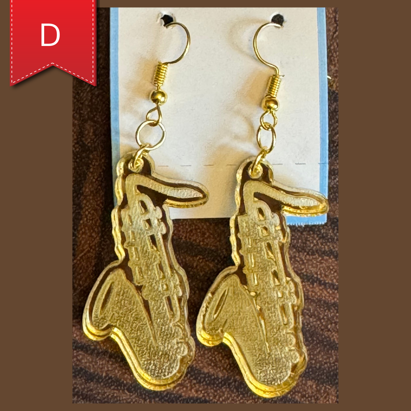 Sax Earrings