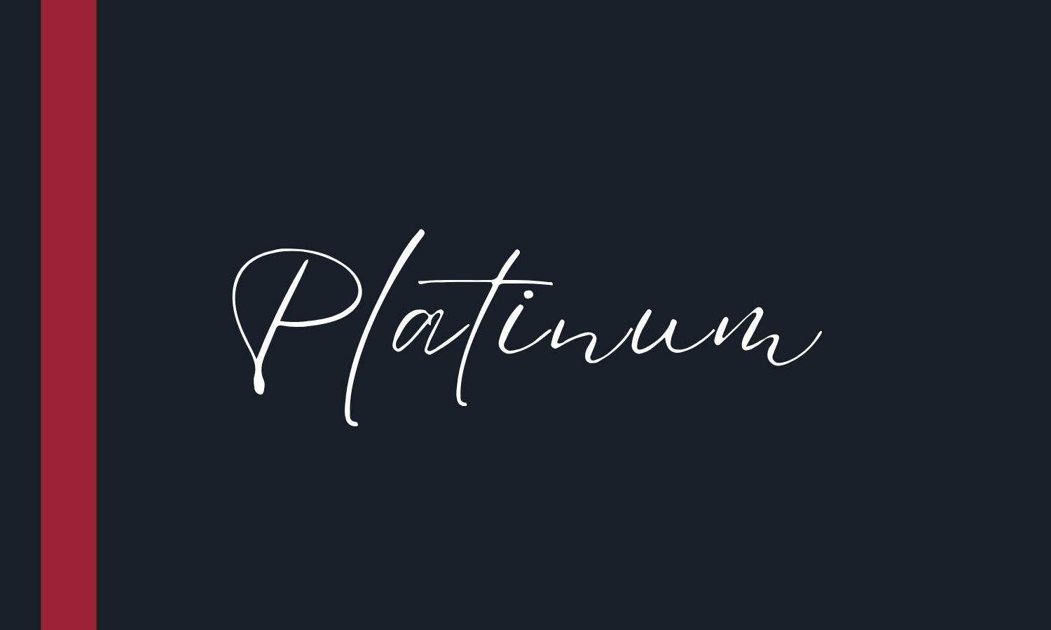 Platinum Level Sponsorship