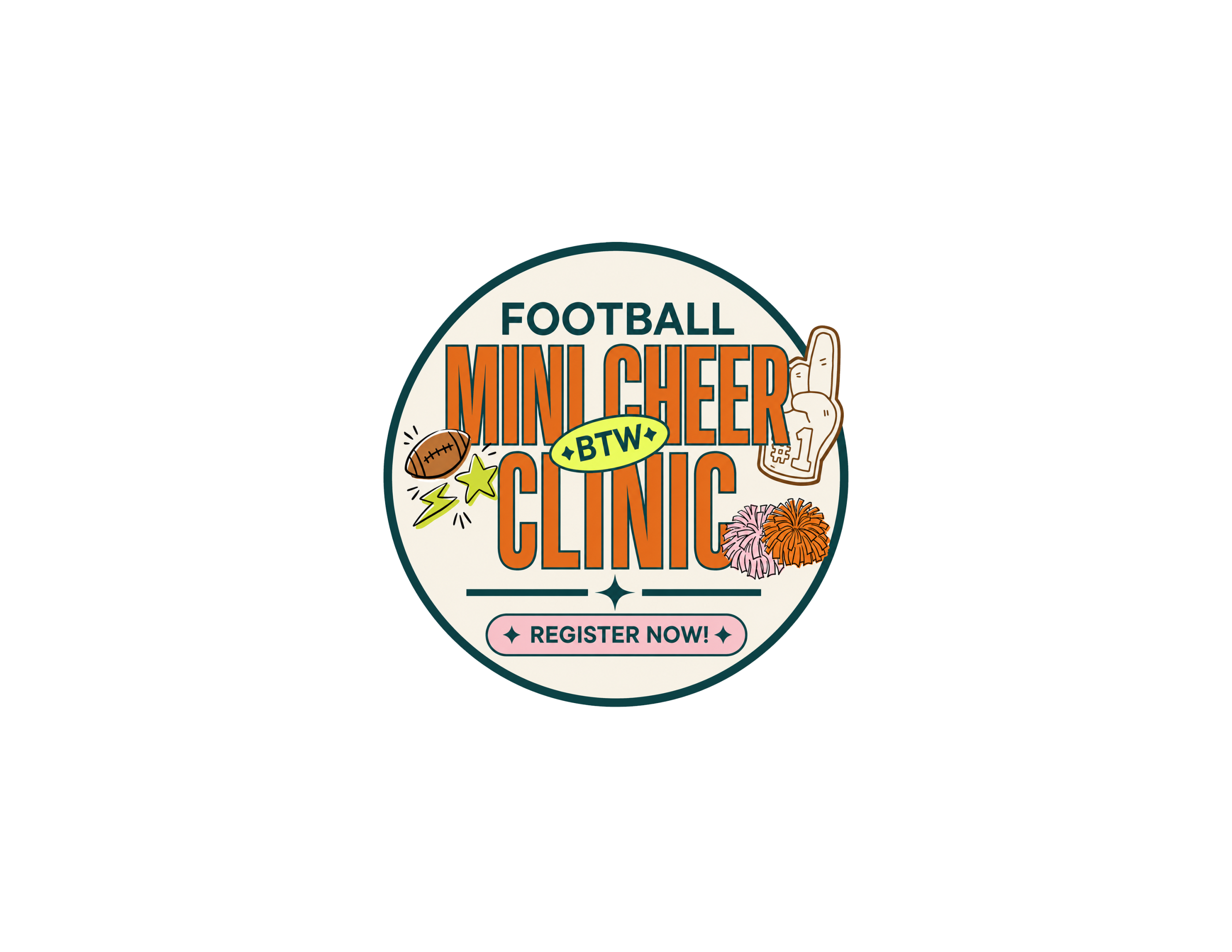 BTW Cheer Football Clinic