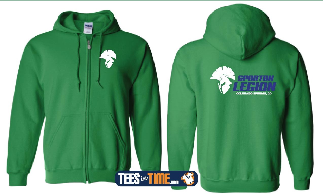 Spartan Legion-Zip-UP Hoodie
