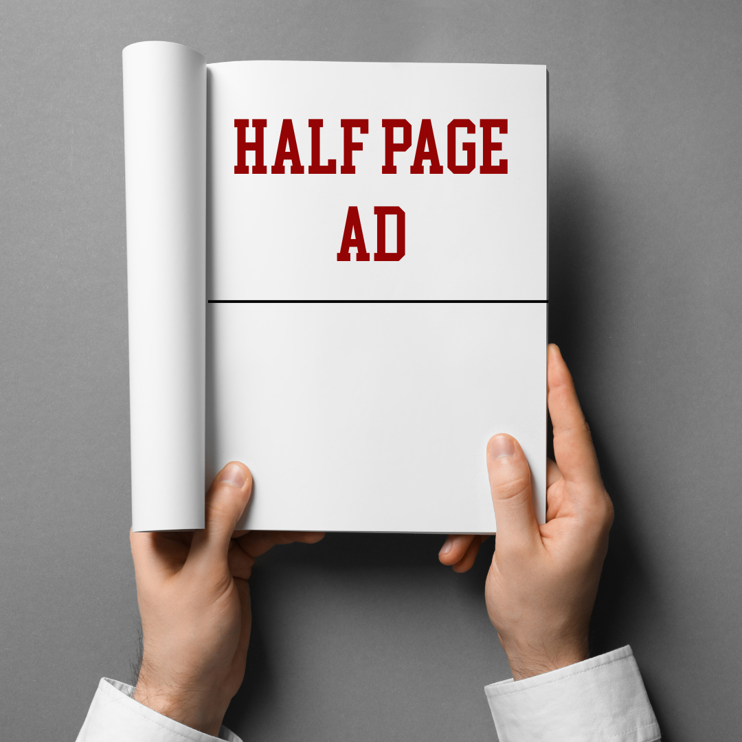 Half-Page Game Day Program Ad