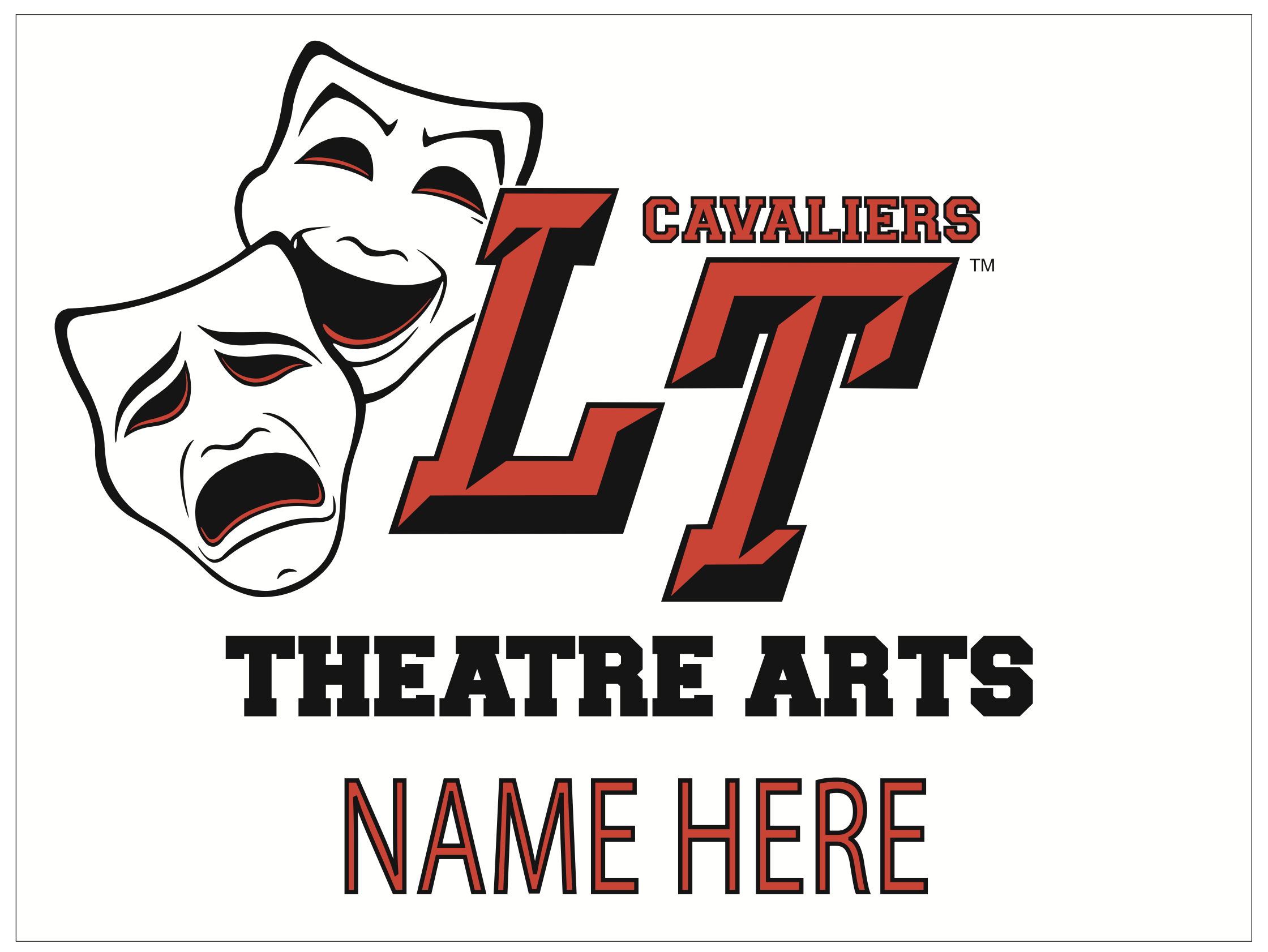 LTTC Actor Yard Sign