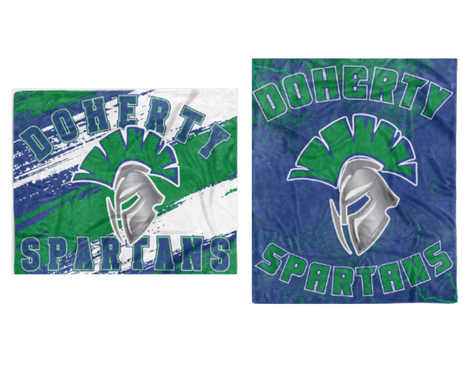 Doherty Spartans Blankets