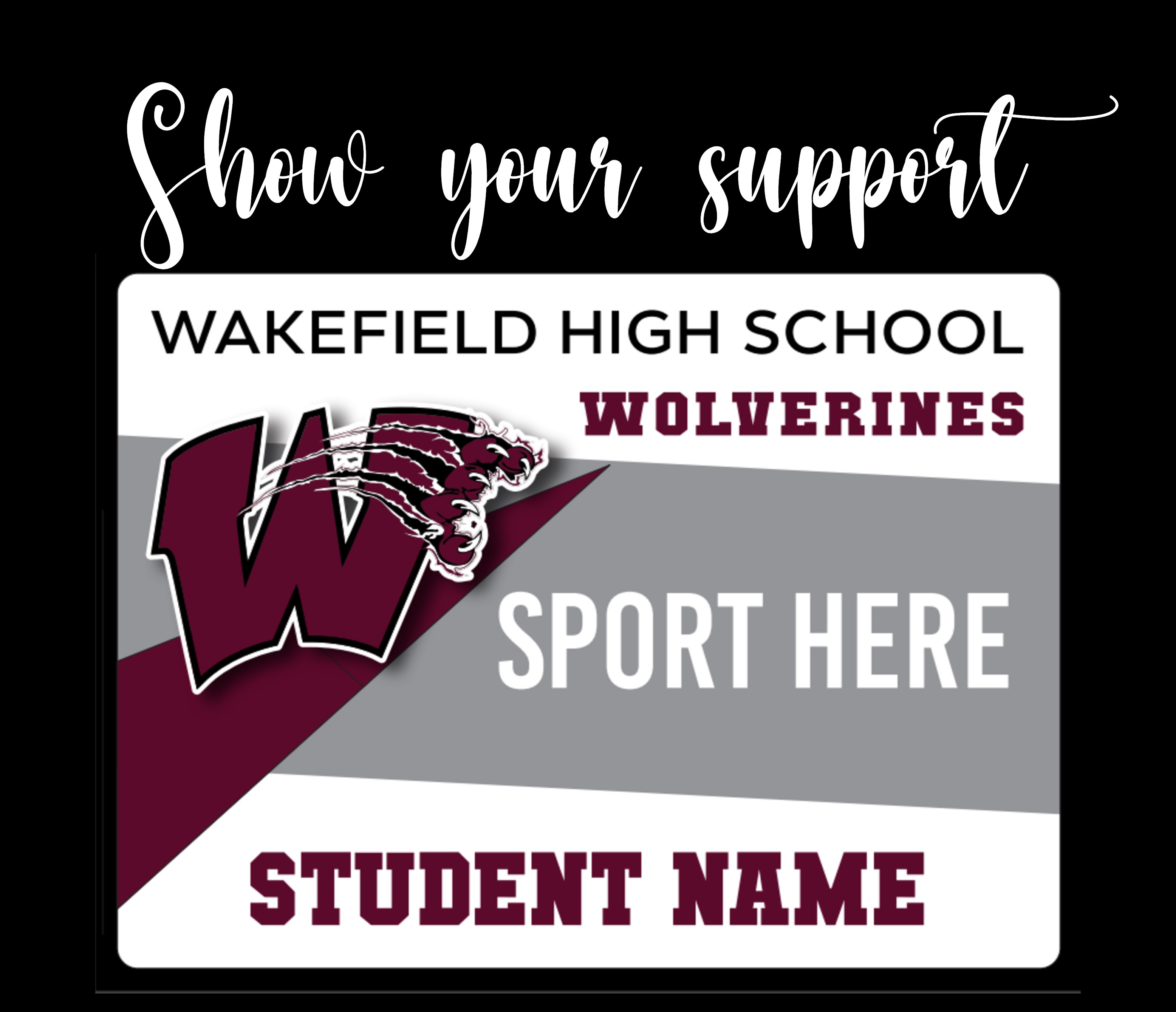 Yard Sign Fundraiser