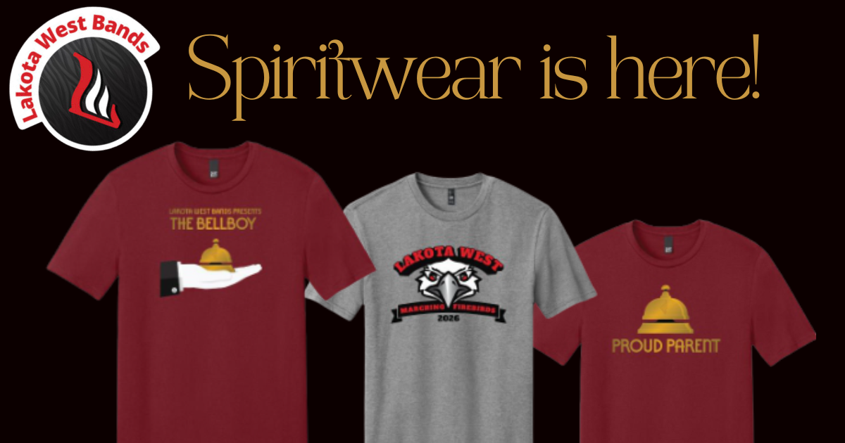 2026 Marching Band Spiritwear